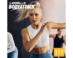 Hot Sale LesMills Q3 2022 BODY ATTACK 117 releases New Release DVD, CD & Notes